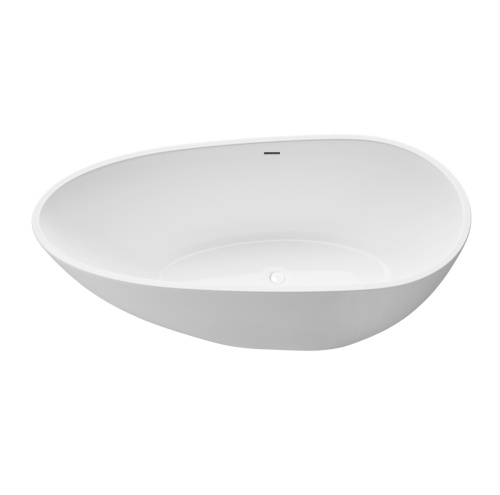 Ванна акриловая Grossman Fly GR-1103 160х80 отдельностоящая овальная с ножками - фото 3